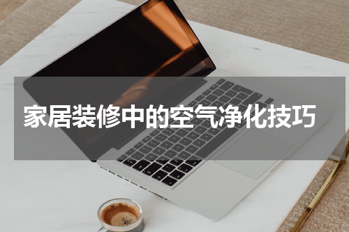  家居装修中的空气净化技巧
