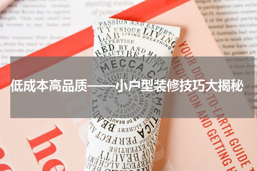 低成本高品质——小户型装修技巧大揭秘