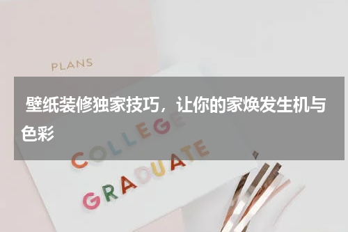  壁纸装修独家技巧，让你的家焕发生机与色彩