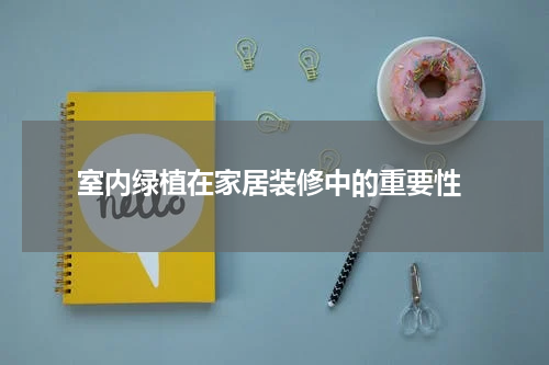  室内绿植在家居装修中的重要性